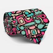 Abstraktes Muster 210515 Krawatte (Gerollt)