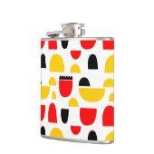 Abstraktes Muster 280515 Flachmann (Links)