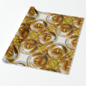 Abstraktes Muster 2 Abpackpapier Geschenkpapier (Ungerollt)