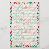 Abstraktes Muster 3 Briefpapier (Vorderseite)