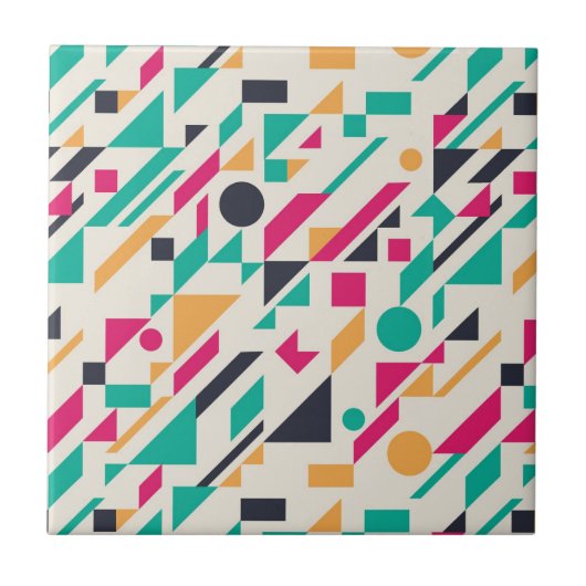 Abstraktes Muster 3 Fliese (Vorderseite)