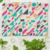 Abstraktes Muster 3 Handtuch (Gefaltet)