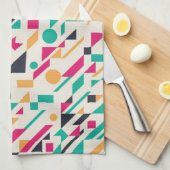 Abstraktes Muster 3 Handtuch (Viertel Falte)