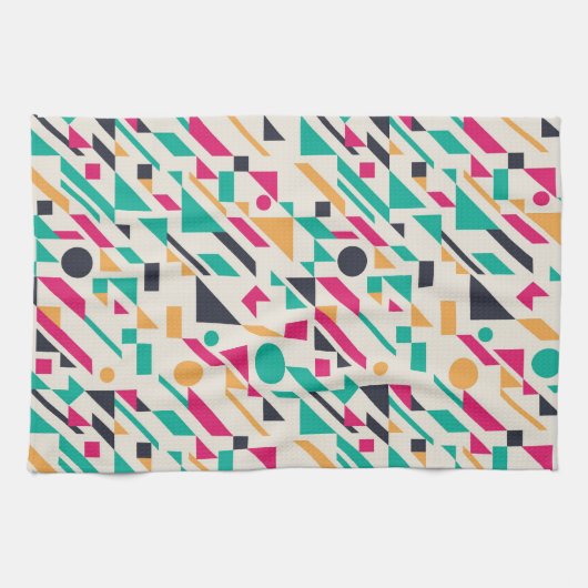 Abstraktes Muster 3 Handtuch (Horizontal)