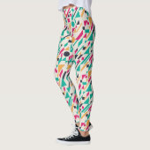 Abstraktes Muster 3 Leggings (Links)