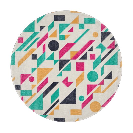 Abstraktes Muster 3 Schneidebrett (Vorderseite)