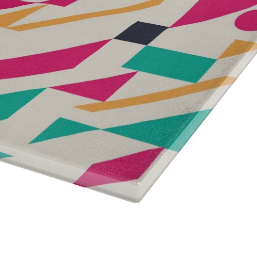 Abstraktes Muster 3 Schneidebrett (Ecke)