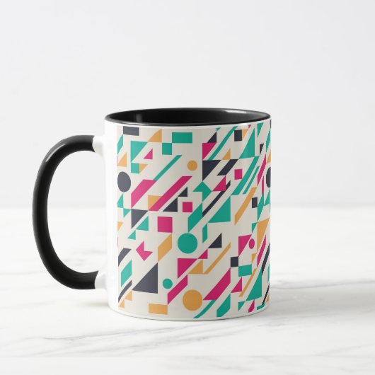 Abstraktes Muster 3 Tasse (Links)