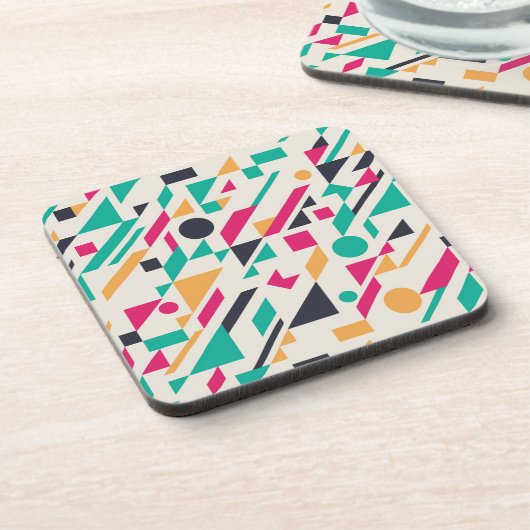 Abstraktes Muster 3 Untersetzer (Linke Seite)