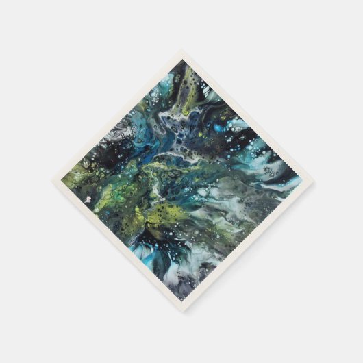 Abstraktes Muster. Anetka. Serviette (Ecke)