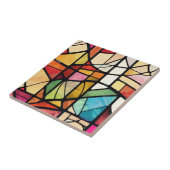 Abstraktes Muster aus festem Glas Fliese (Seite)