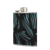 Abstraktes Muster aus Glasblass Flachmann (Links)