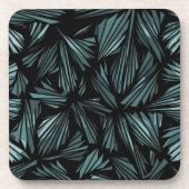 Abstraktes Muster aus Glasblass Getränkeuntersetzer (Vorderseite)