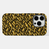Abstraktes Muster aus Goldfolie Case-Mate iPhone Hülle (Rückseite (Horizontal))