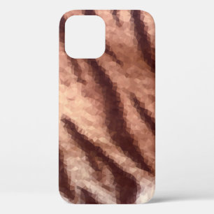 Abstraktes Muster aus Poly-Tiger. Natur Case-Mate iPhone Hülle