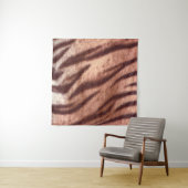 Abstraktes Muster aus Poly-Tiger. Natur Wandteppich (Beispiel (Horizontal))