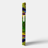 Abstraktes Muster aus verklebtem Glas Case-Mate iPhone Hülle (Rückseite / Rechts)