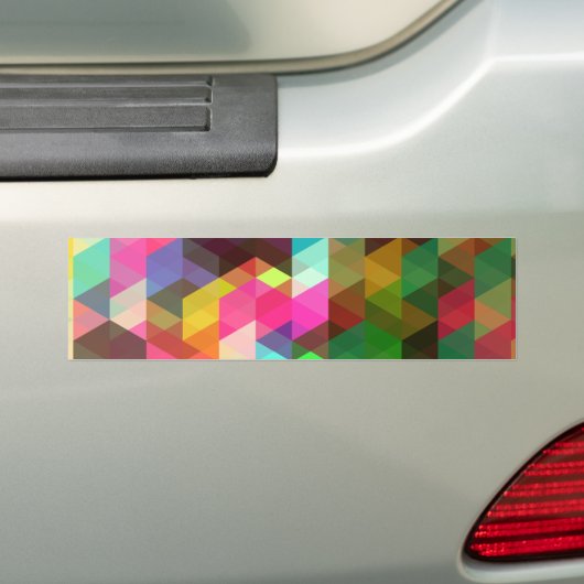 Abstraktes Muster Autoaufkleber (Auf Auto)