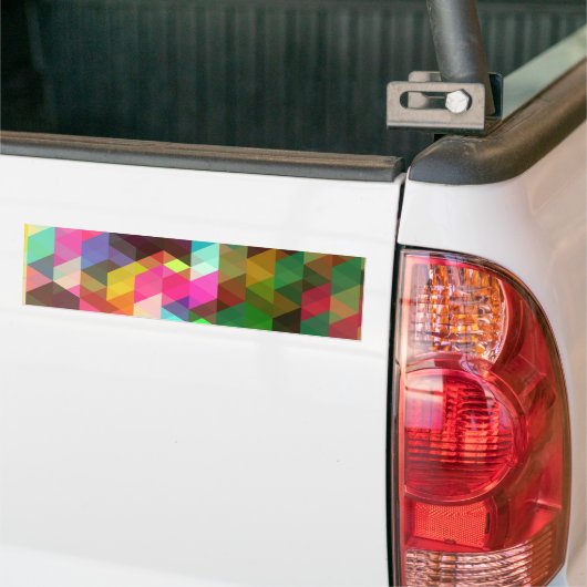 Abstraktes Muster Autoaufkleber (Auf Lkw)