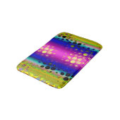 Abstraktes Muster Badematte (Schrägansicht)