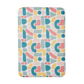 Abstraktes Muster Badematte (Vorderseite Vertikal)