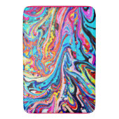 Abstraktes Muster Badematte (Vorderseite Vertikal)