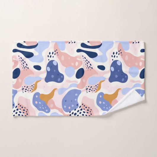 Abstraktes Muster Badhandtuch Set (Handtuch)