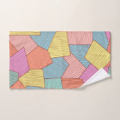 Abstraktes Muster Badhandtuch Set (Handtuch)