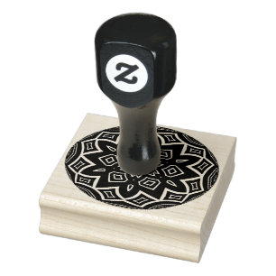 abstraktes Muster Ball Stempel 
