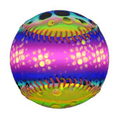 Abstraktes Muster Baseball (Rückseite)