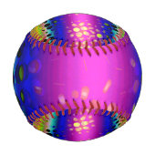 Abstraktes Muster Baseball (Vorderseite)