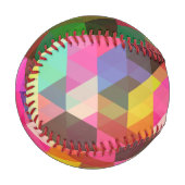 Abstraktes Muster Baseball (Vorderseite Links)
