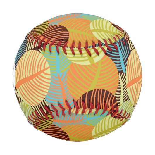 Abstraktes Muster Baseball (Vorderseite)