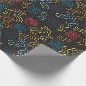 Abstraktes Muster |Bestes Geschenk für abstrakte K Geschenkpapier (Ecke)