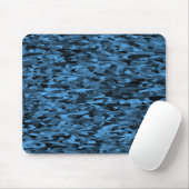 Abstraktes Muster Blau Mousepad (Mit Mouse)