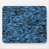 Abstraktes Muster Blau Mousepad (Vorne)