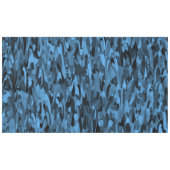 Abstraktes Muster Blau Tischdecke (Vorderseite (Horizontal))