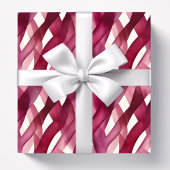 Abstraktes Muster Burgundy Geschenkpapier