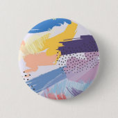 Abstraktes Muster Button (Vorderseite)