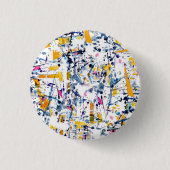 Abstraktes Muster Button (Vorderseite)