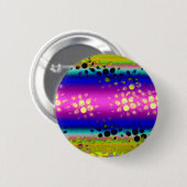 Abstraktes Muster Button (Vorne & Hinten)