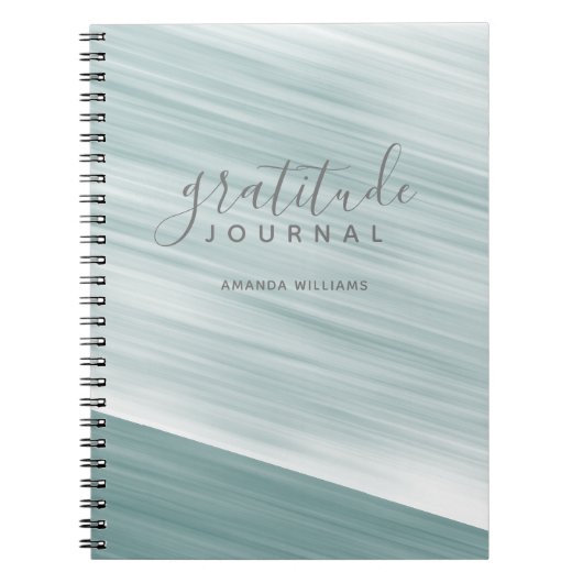 Abstraktes Muster Dankeschön Journal kann Farbe be Notizblock (Vorderseite)