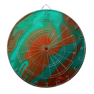 abstraktes Muster. Dartscheibe