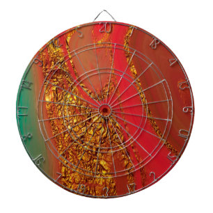 abstraktes Muster. Dartscheibe