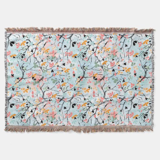 Abstraktes Muster Decke (Vorderseite)