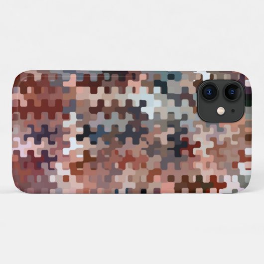 Abstraktes Muster der Erde Case-Mate iPhone Hülle (Rückseite (Horizontal))