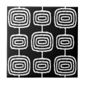 Abstraktes Muster der MCM-Ringe Fliese (Vorderseite)