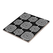 Abstraktes Muster der MCM-Ringe Fliese (Seite)