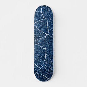 Abstraktes Muster der Navy Blue Nature Skateboard