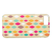 Abstraktes Muster der Retro Art Case-Mate iPhone Hülle (Rückseite (Horizontal))